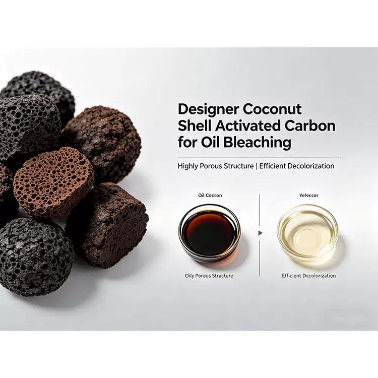 Dầu ăn khử màu vỏ dừa Carbon